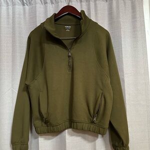 Old navy green pull over